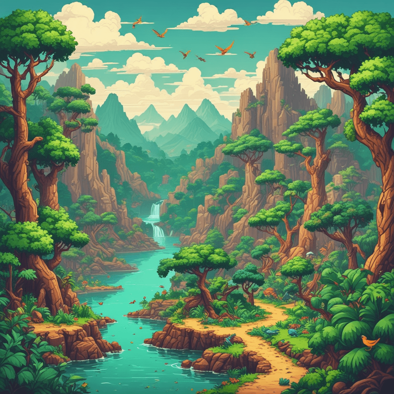 Jungle Jump game banner