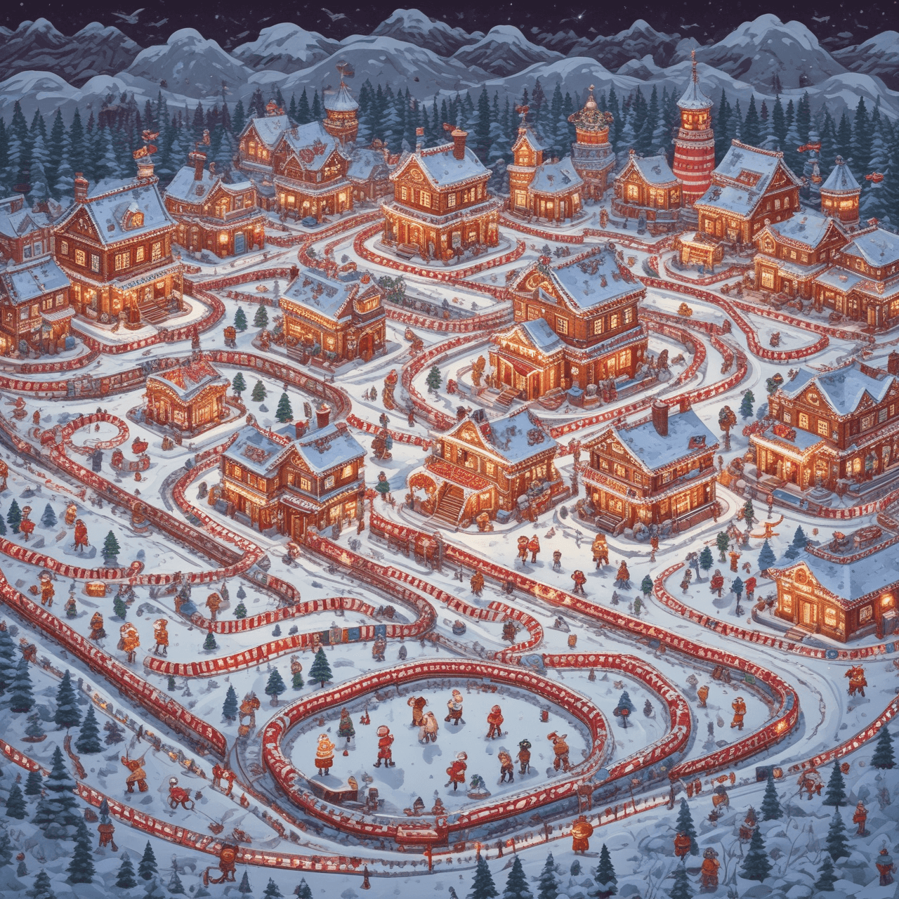 Theo's Holiday Dash game banner