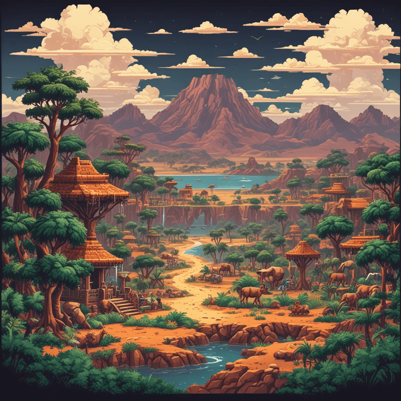 Africa Jump game banner