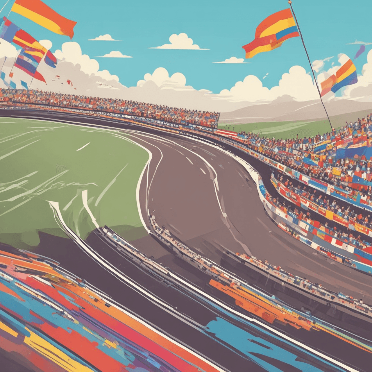 Subtraction Speedway game banner