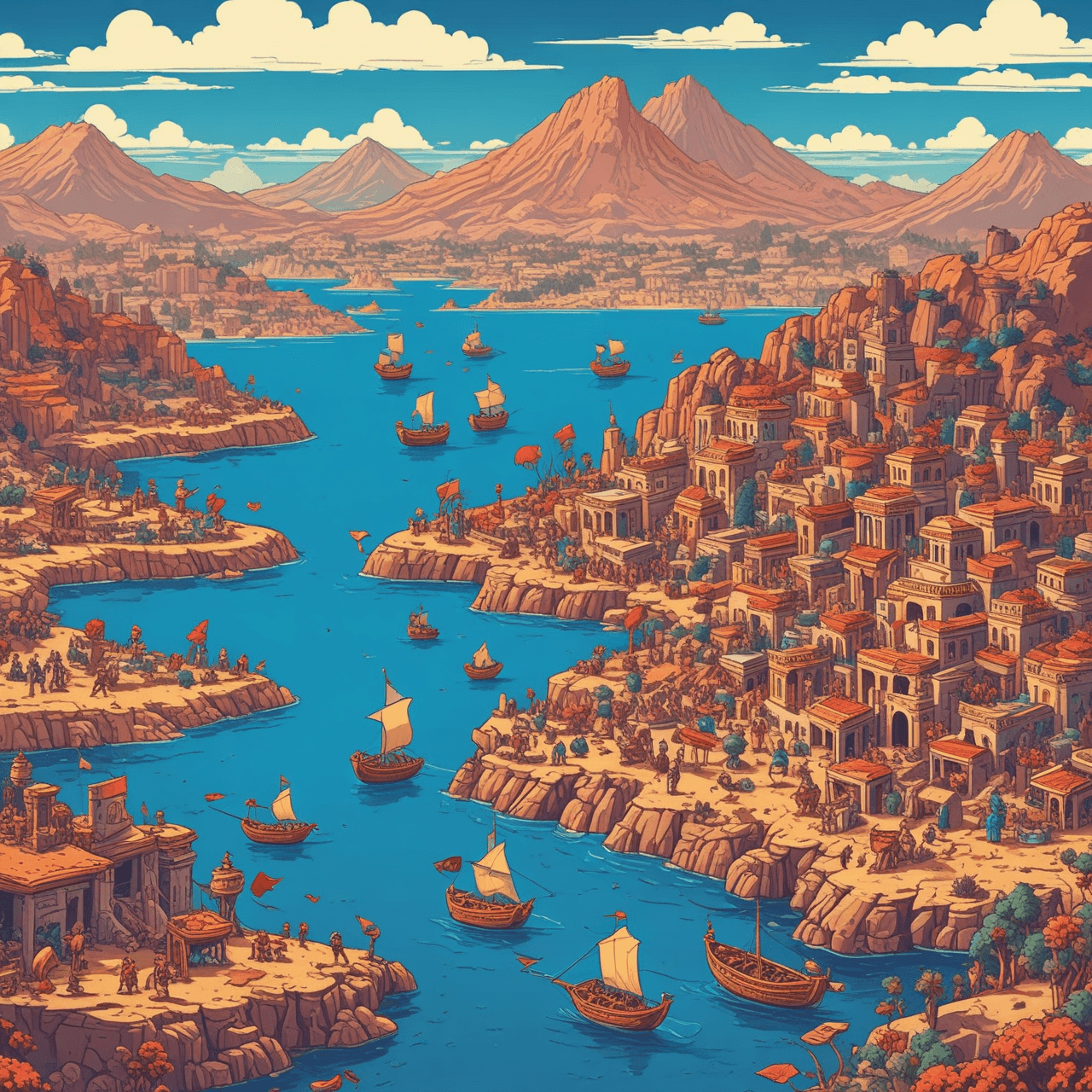 Ancient Clash Runner game banner