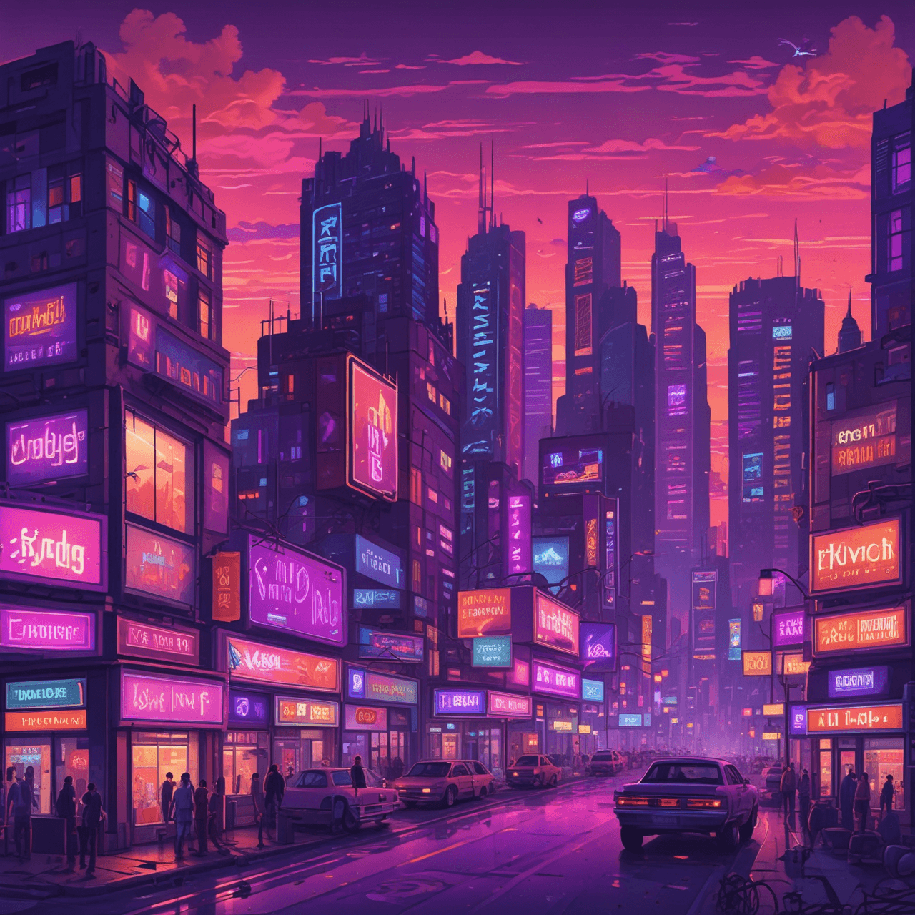 Past Tense City Run game banner