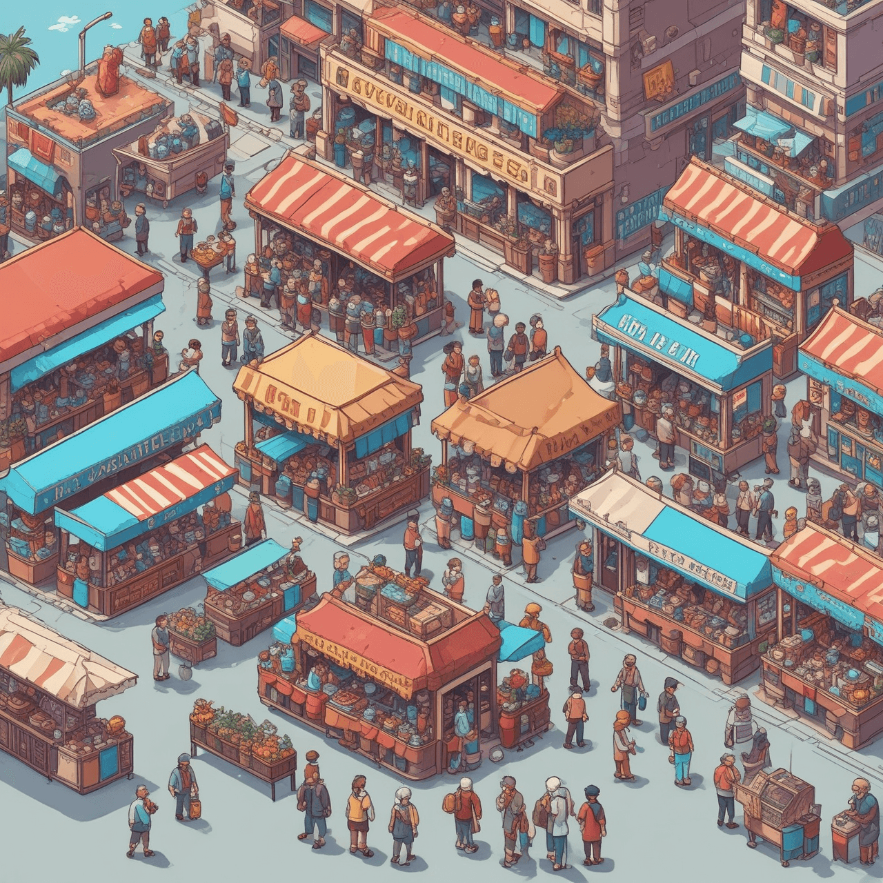 Market Dash Quiz game banner