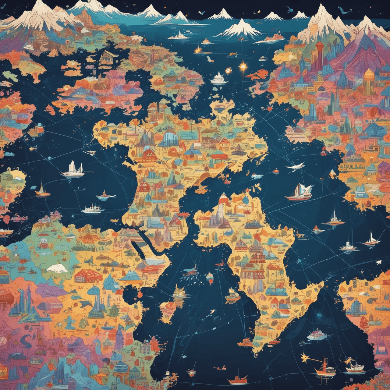 Jetpack Quiz Adventure: AP Human Geography Edition game banner