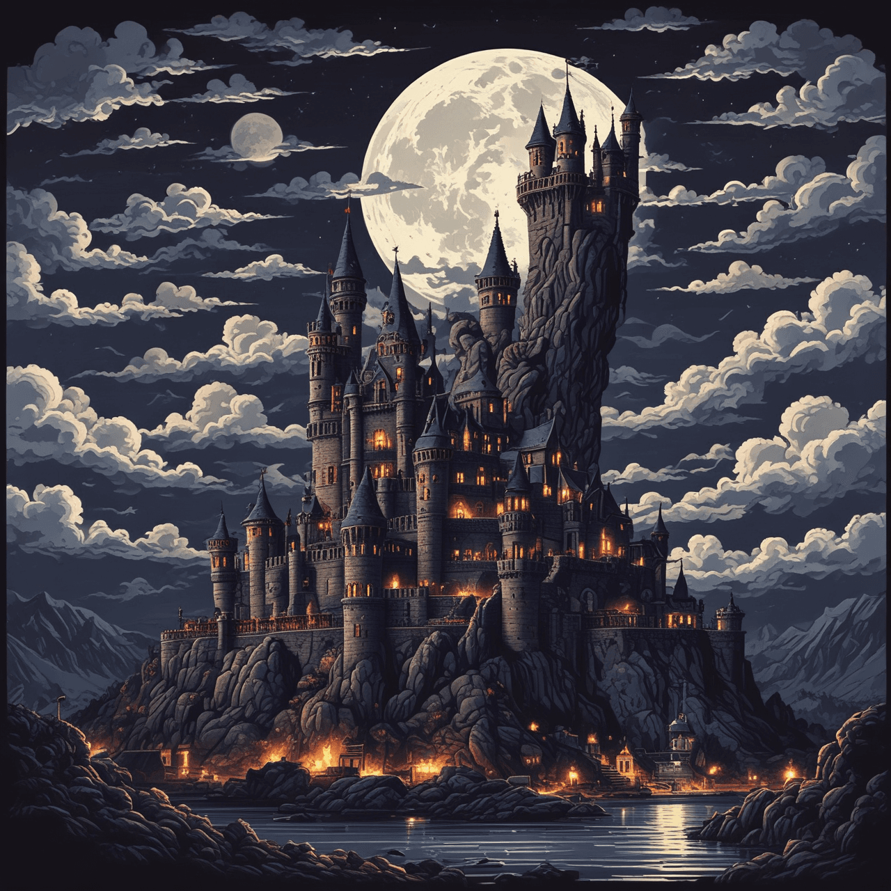 Hamlet's Cloud Bridge game banner