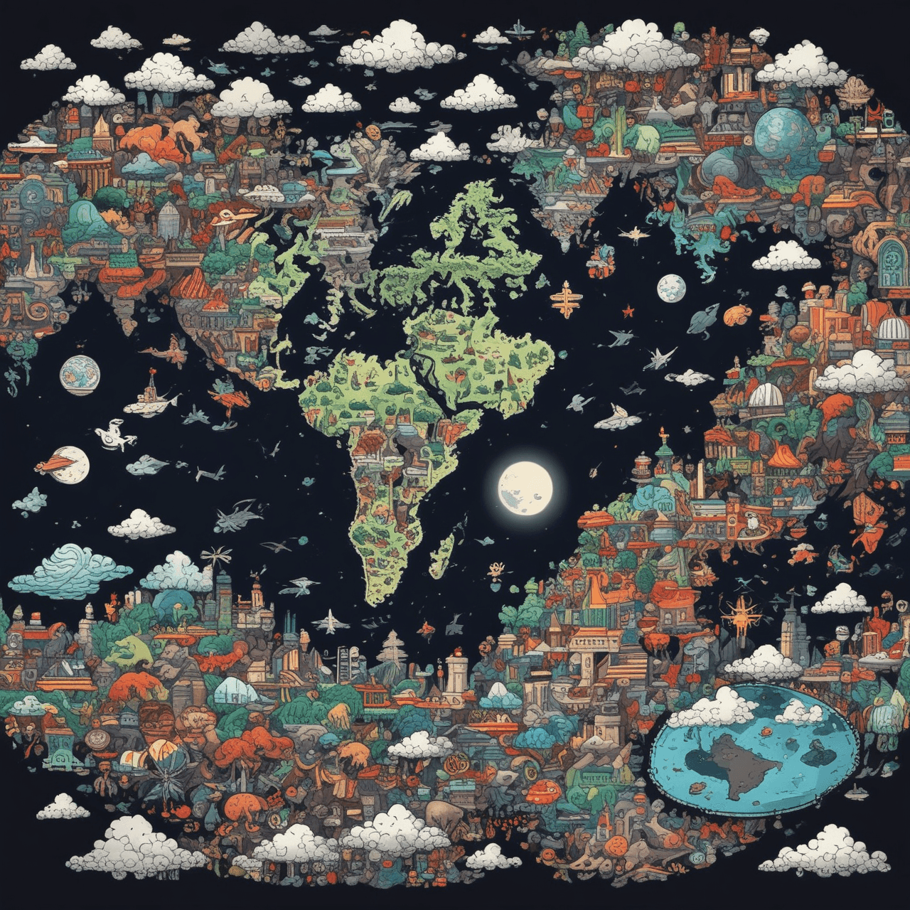 Pollution Cloud Hop game banner