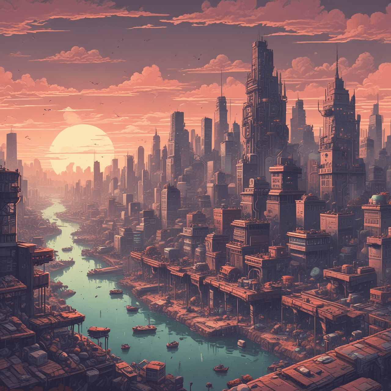 Pollution Jump game banner