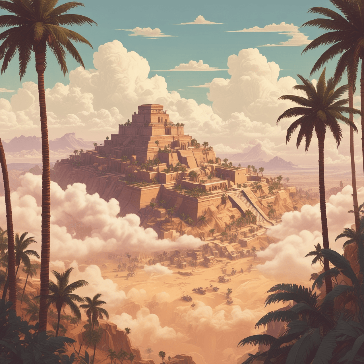 Mesopotamia Sky Challenge game banner