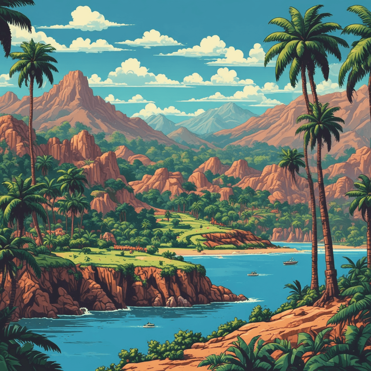 Salto Dominicano game banner