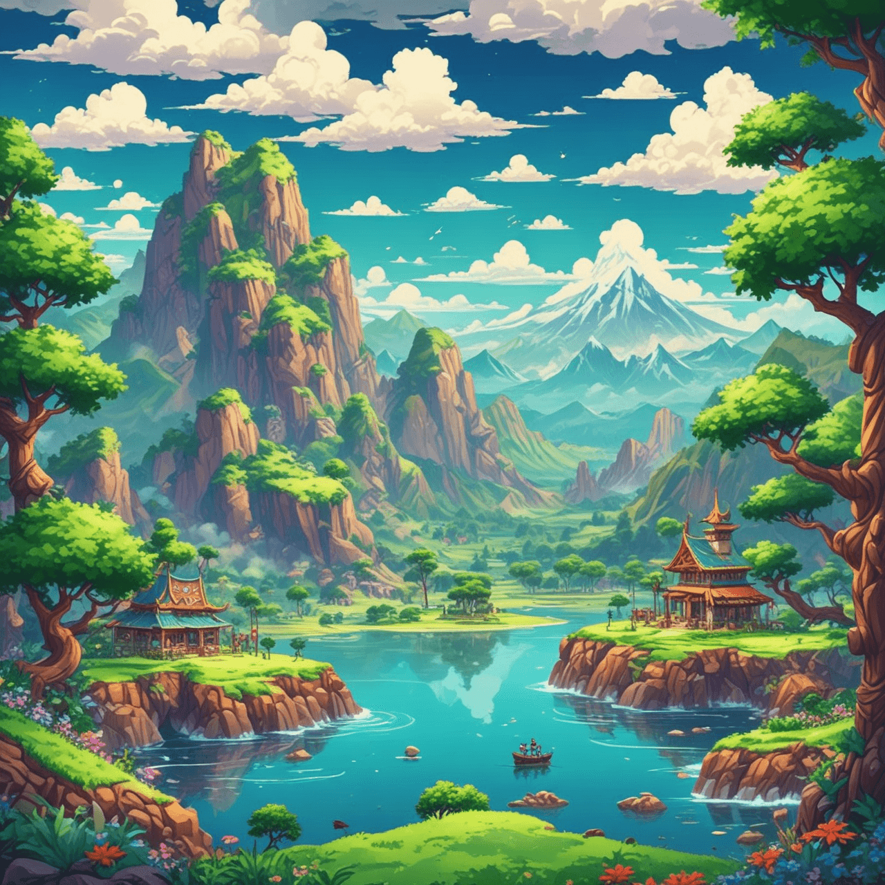 Teyvat Trivia Flight game banner