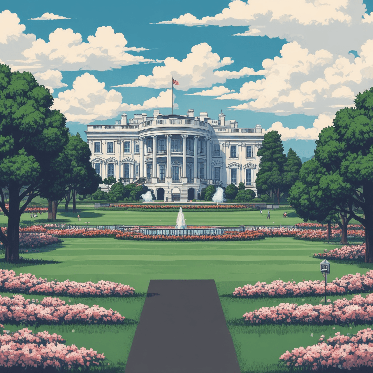 Presidential Race game banner
