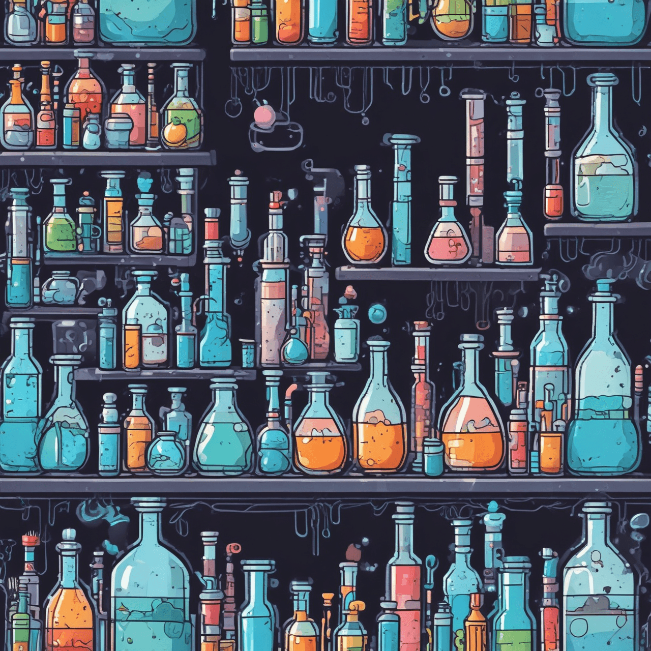 Chemistry Cloud Hop game banner