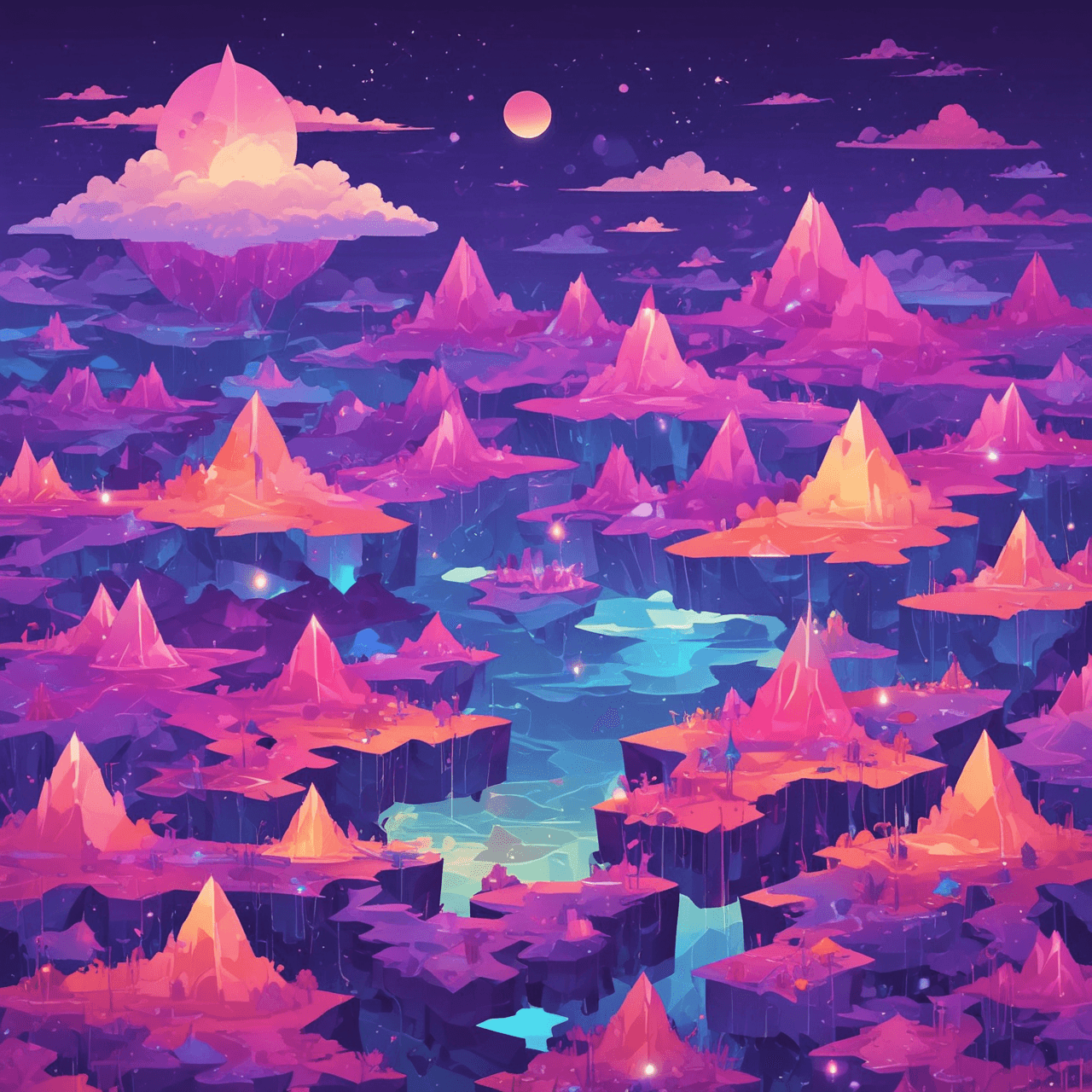 Geometry Jetpack Adventure game banner