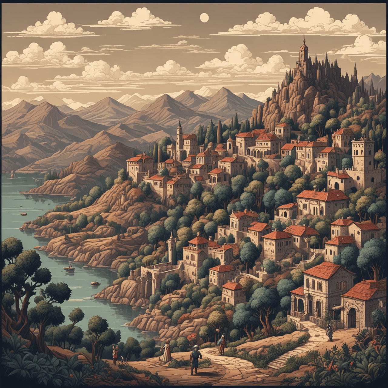 Renaissance Jump game banner