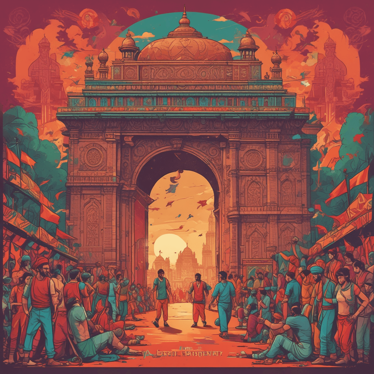 Azadi Quiz Fighter game banner