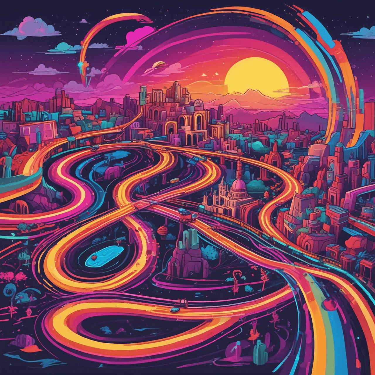 Neo-Italian '67' Circuit game banner