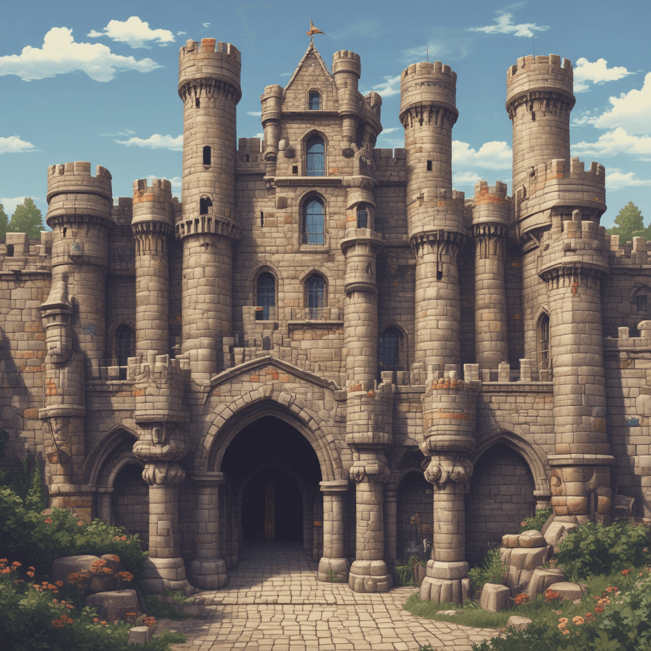 Physics Knight Run game banner