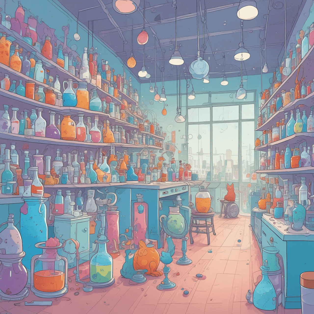 Jetpack Cat Quiz Adventure: Protein Synthesis game banner