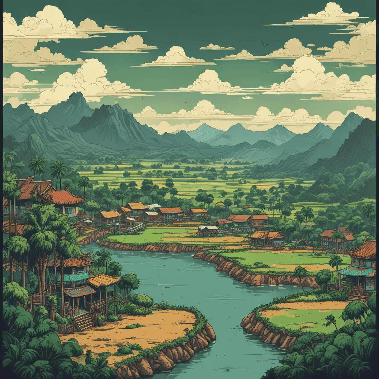 Vietnam Jump game banner