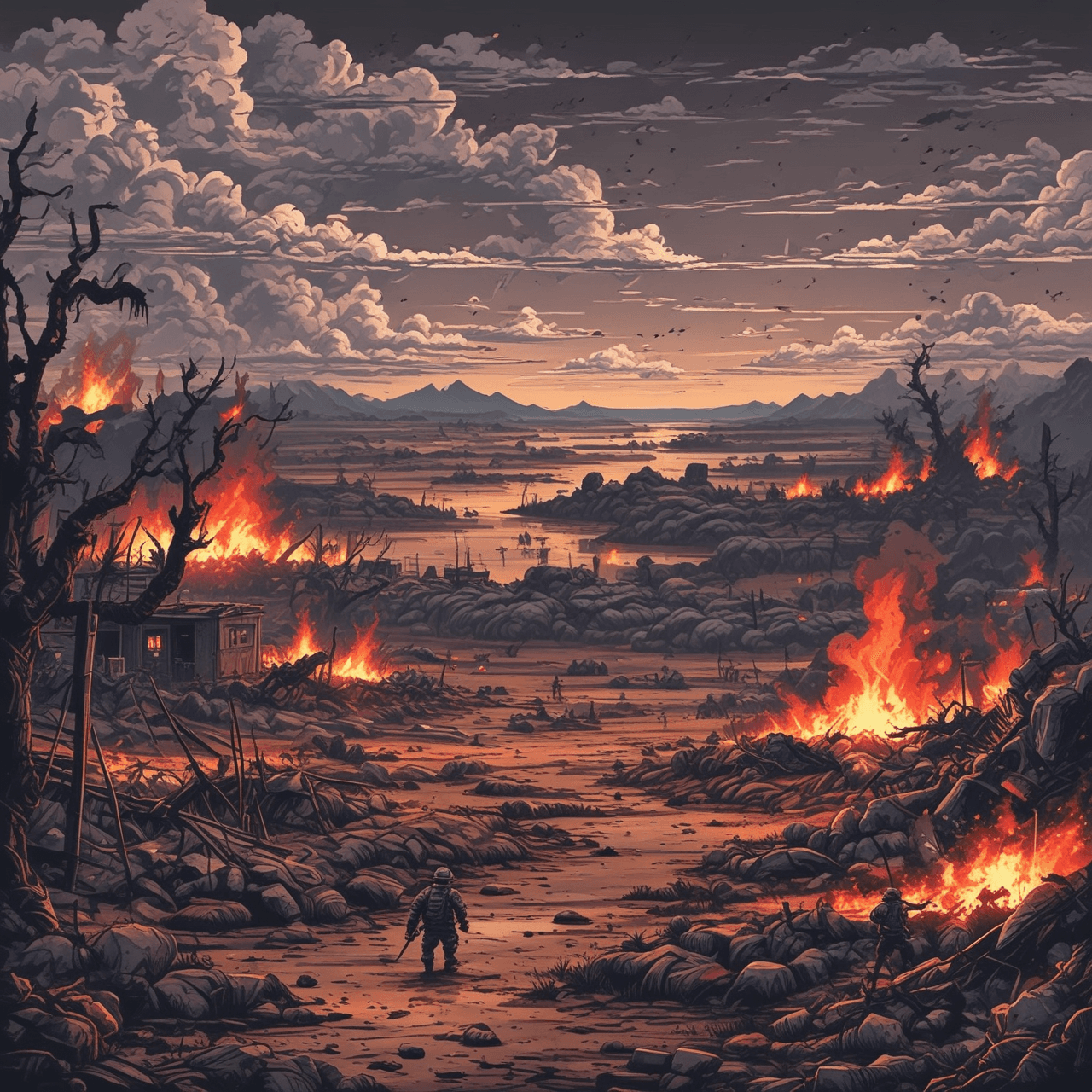 Trench Runner game banner