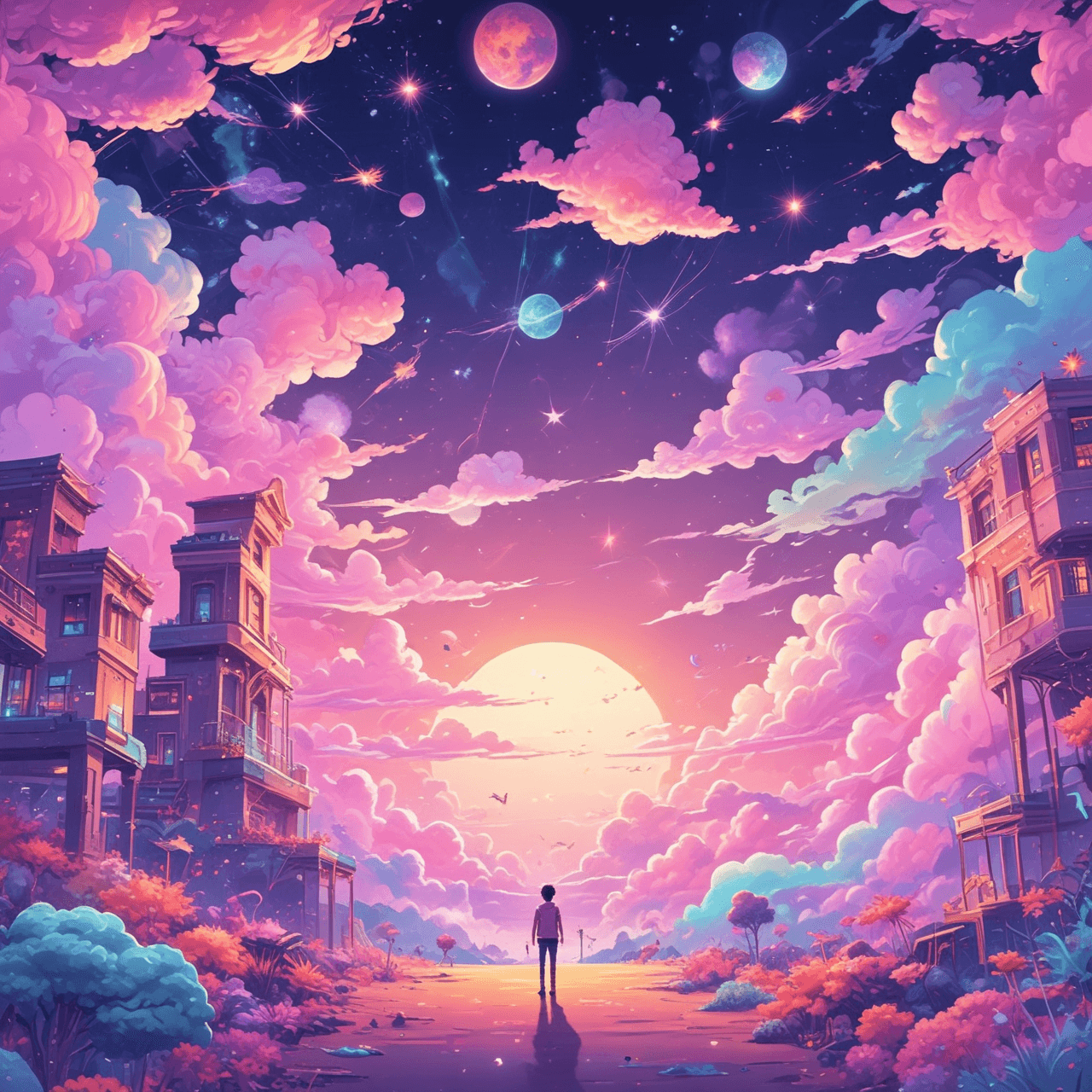 Kpop Cloud Stage game banner