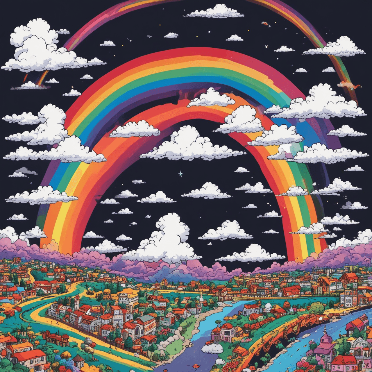 Noun & Pronoun Cloud Hop game banner