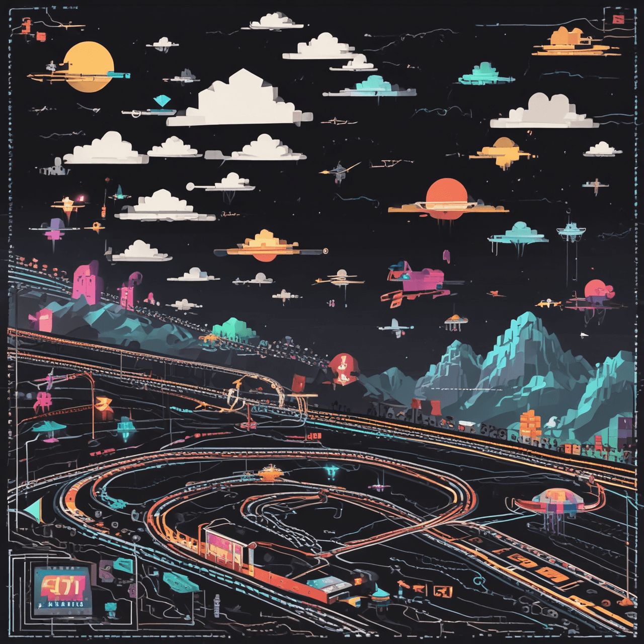 Math Mania Race game banner