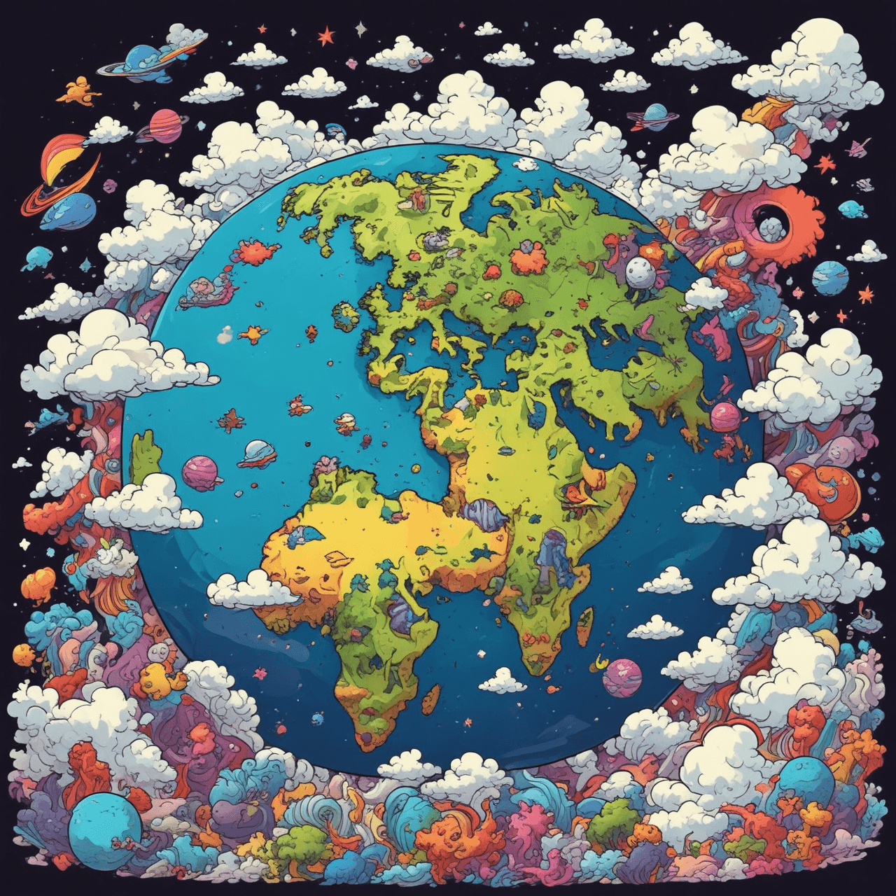 Science Cloud Hop game banner