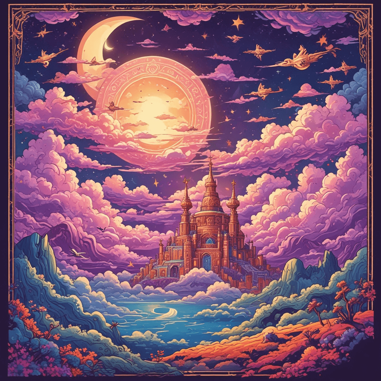 World Views Cloud Bridge game banner