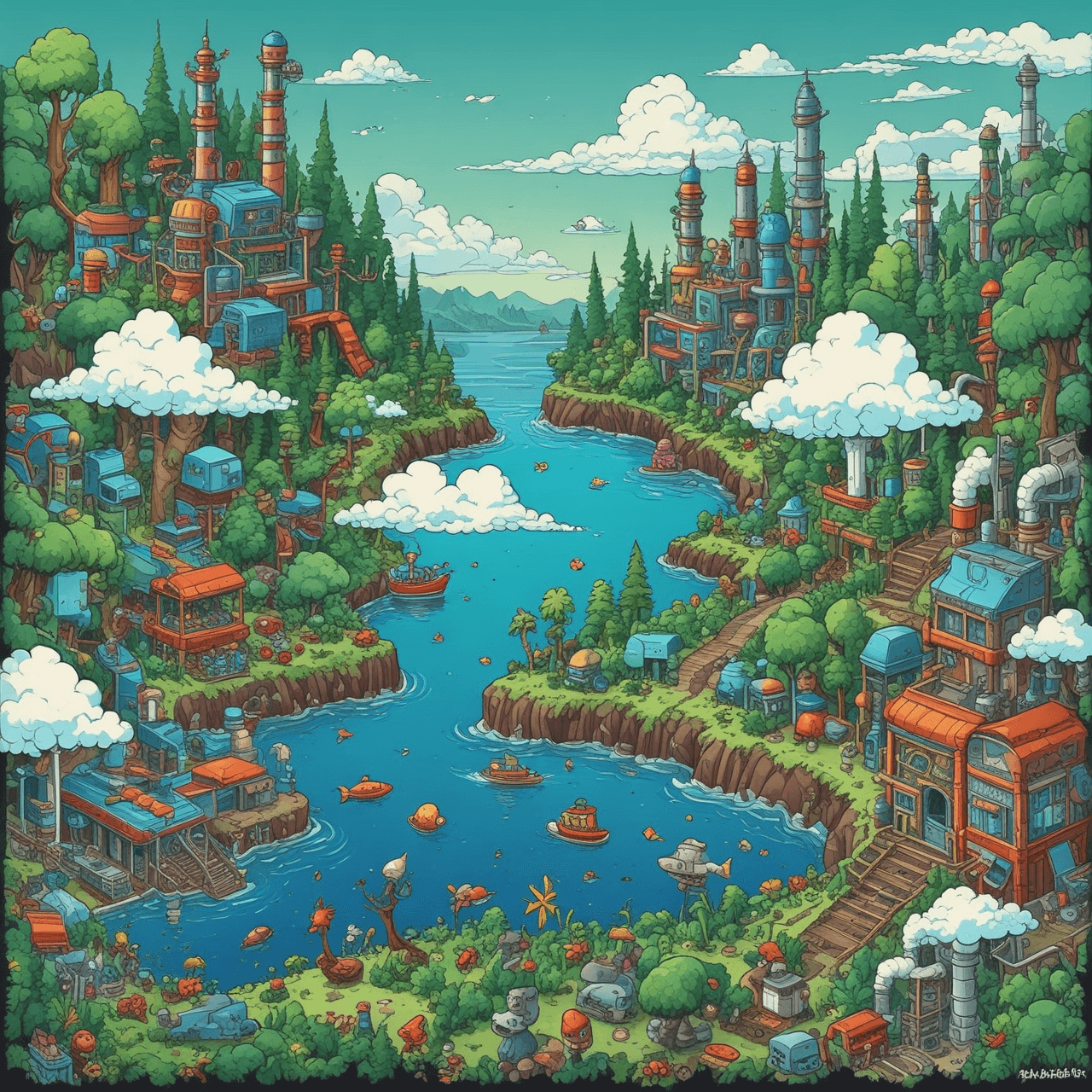 Carbon Cycle Run game banner