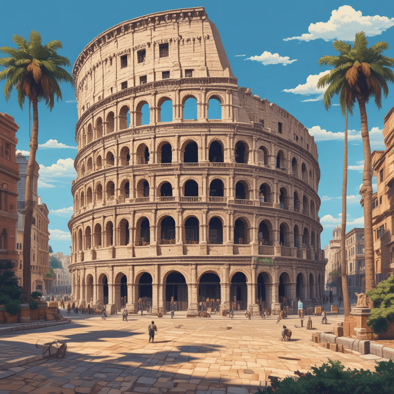 Roman Empire Run game banner