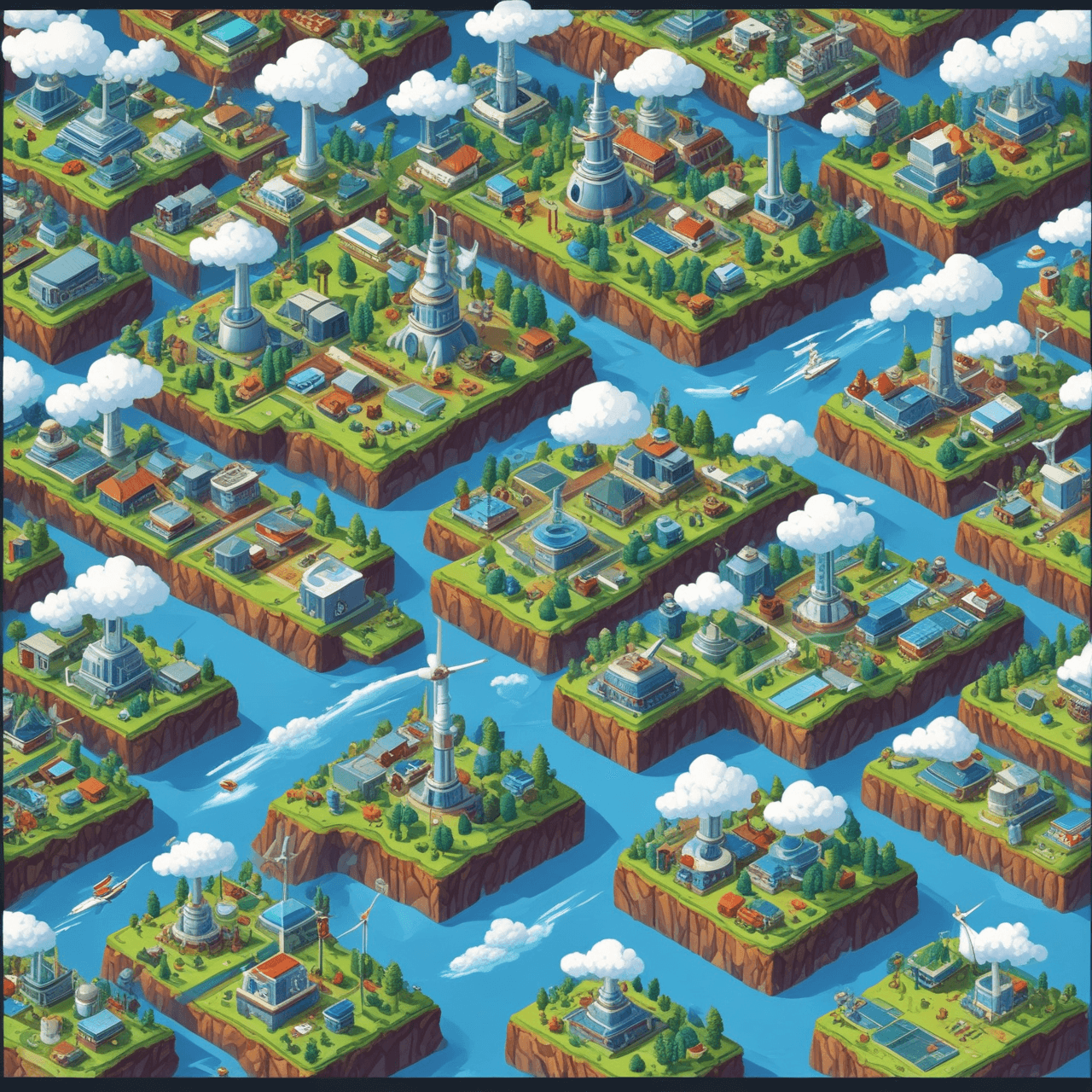 Energy Cloud Bridge game banner