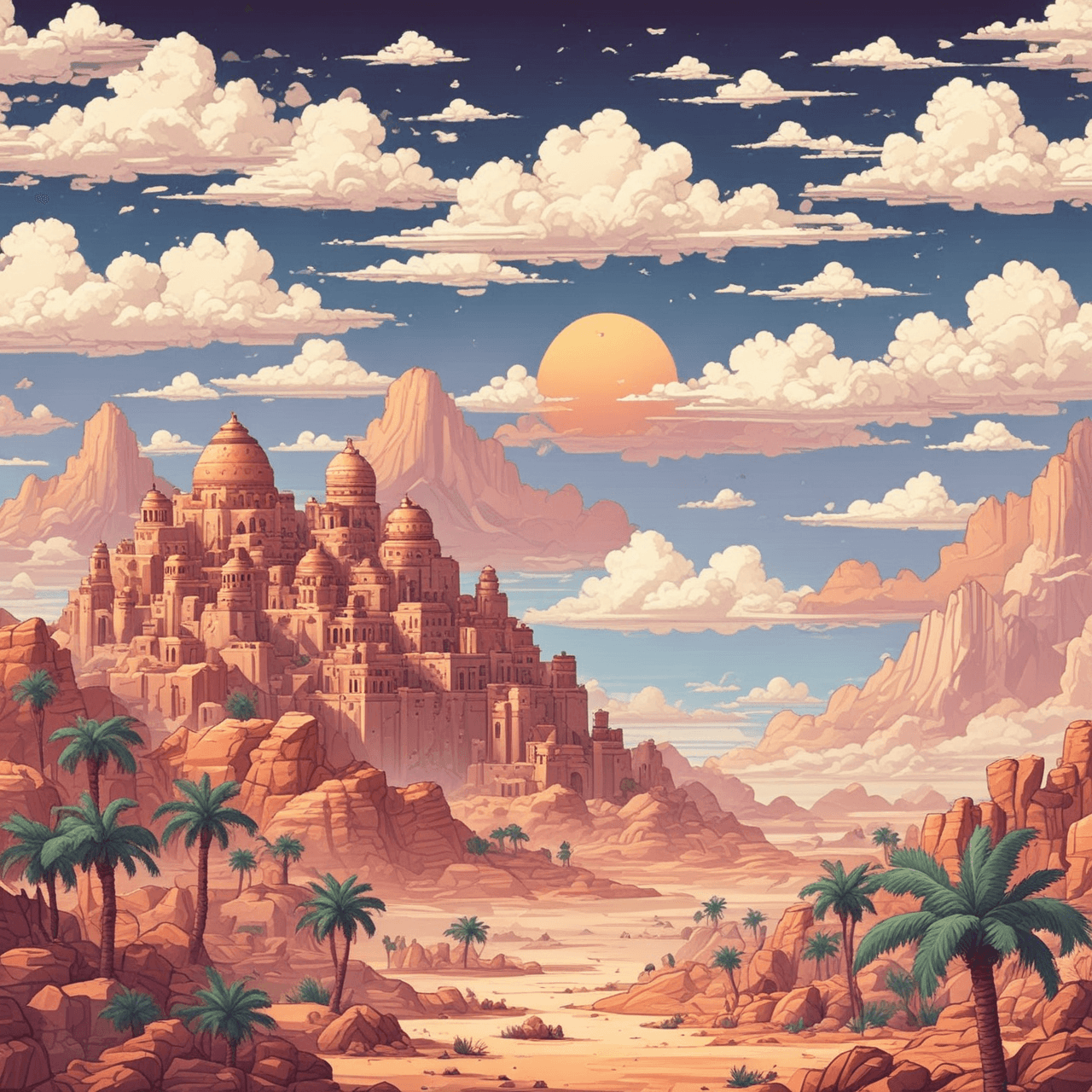 Southwestern Skies Quiz game banner