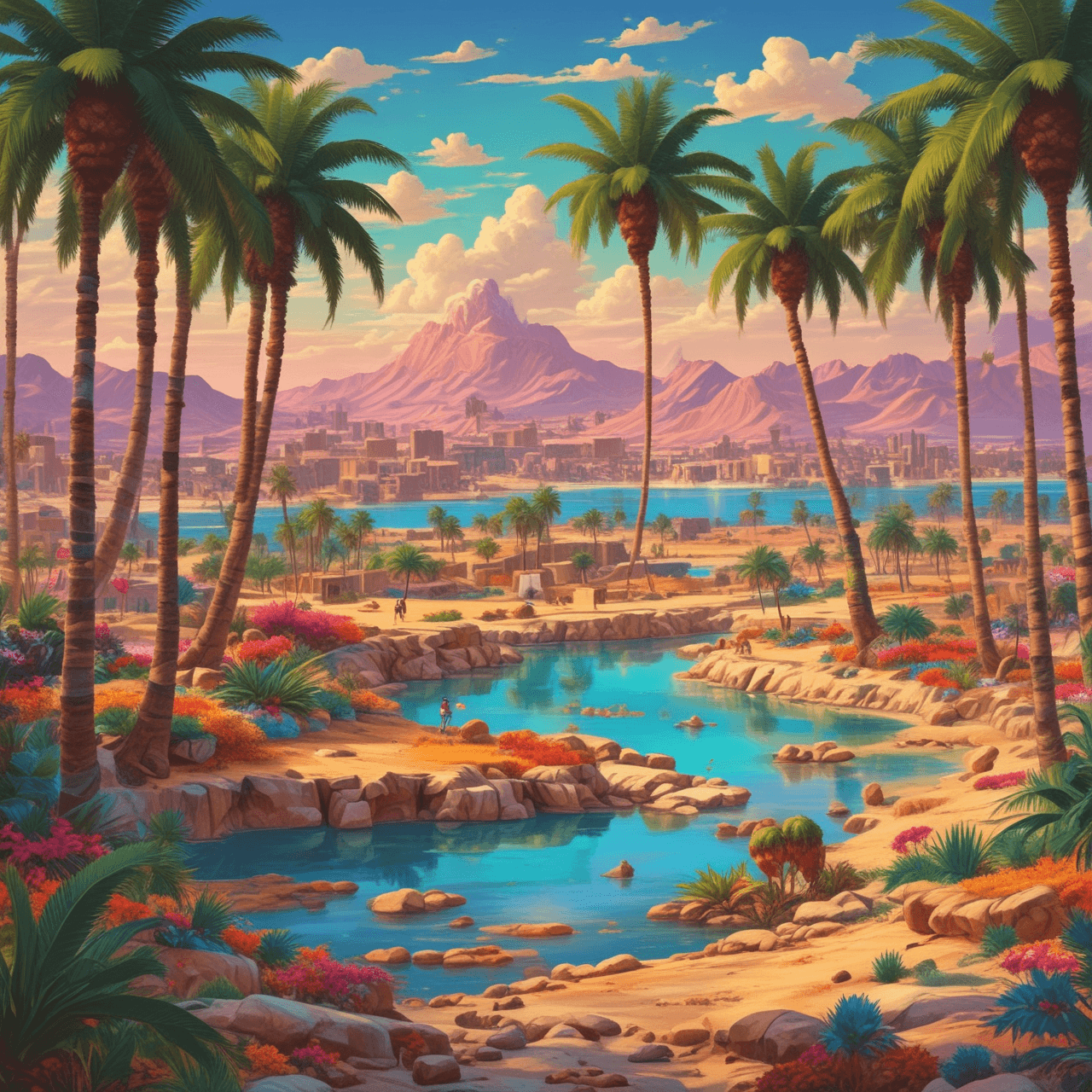 Reto de Mesopotamia game banner