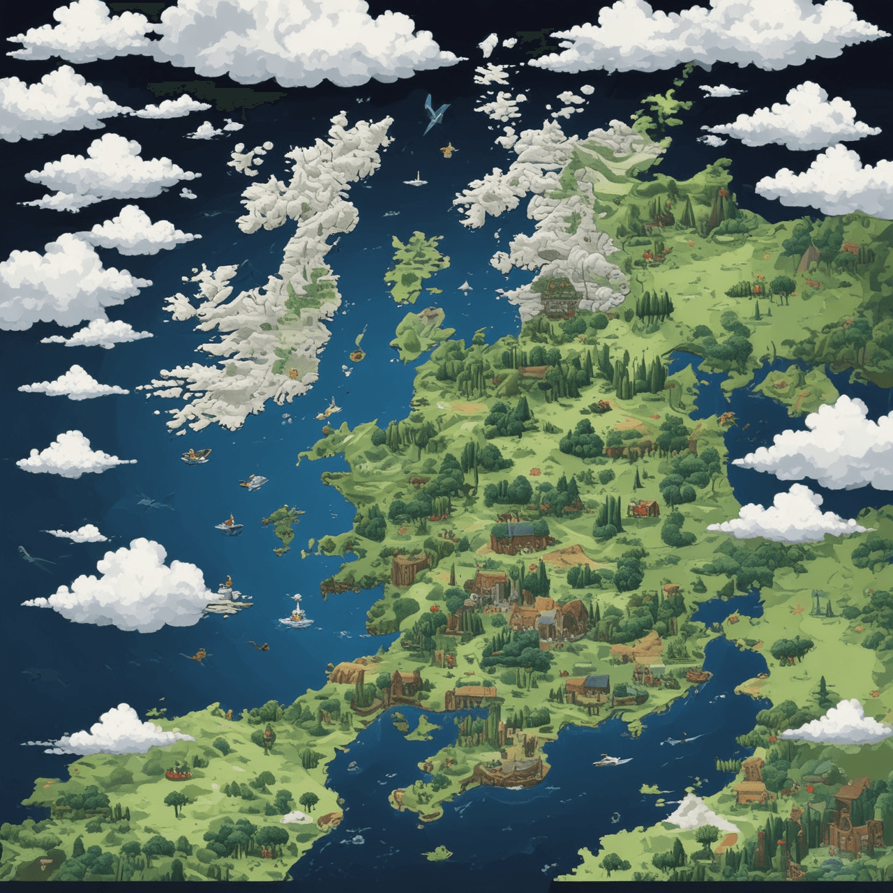 Britain 1880-1980: Cloud History game banner