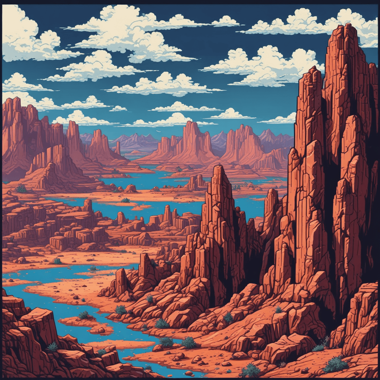 Erosion Runner Quiz game banner