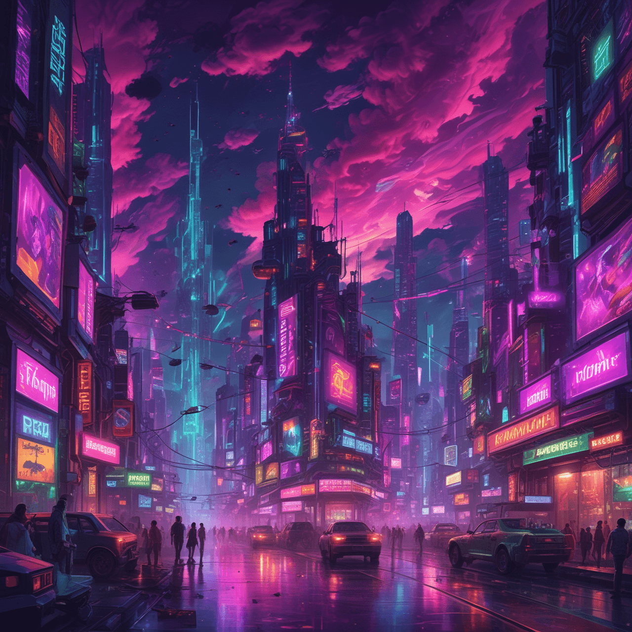 Neon Sums Bridge game banner