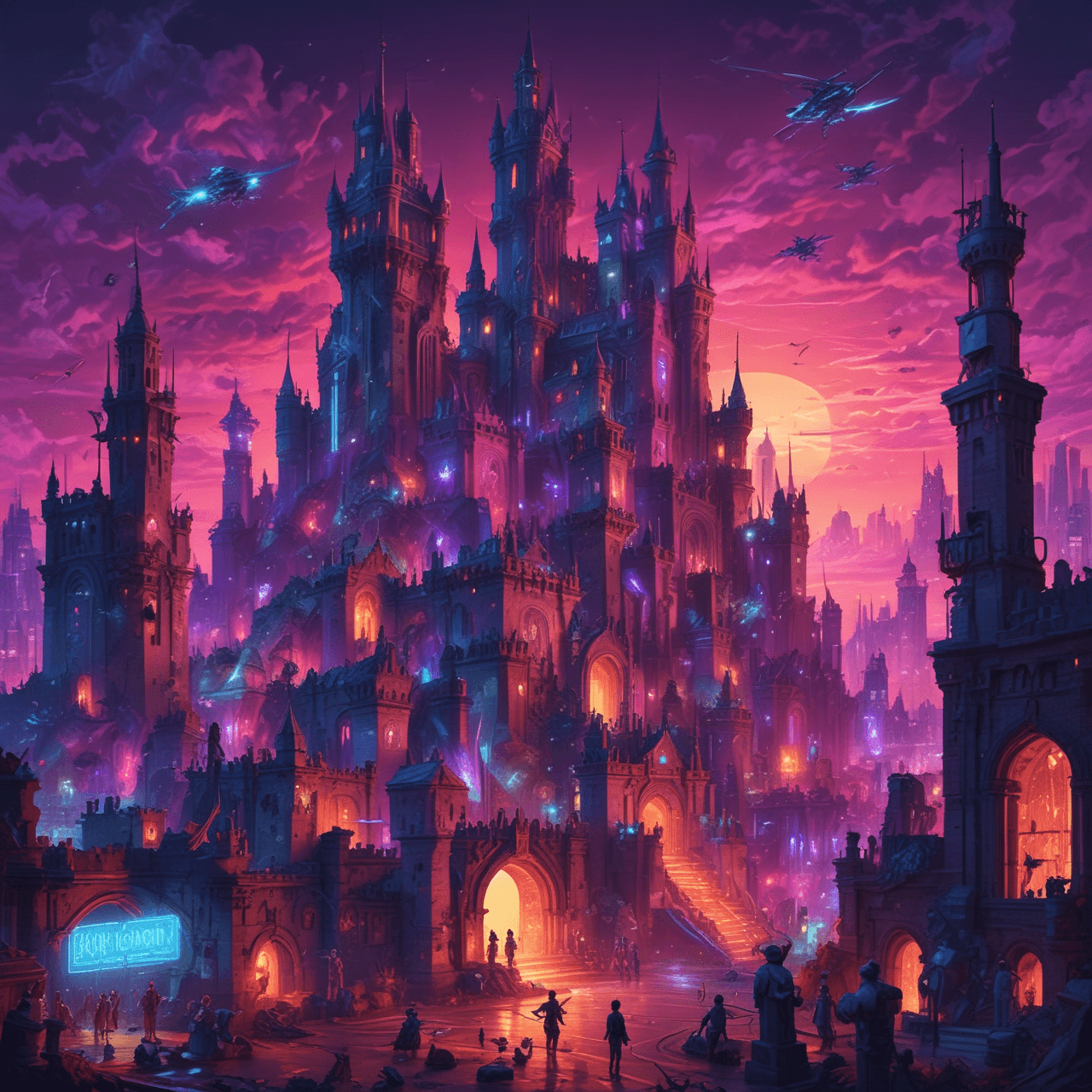 Elizabethan Jump game banner