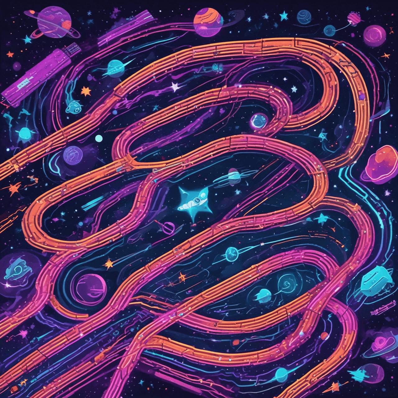 Vocab Orbit Race game banner