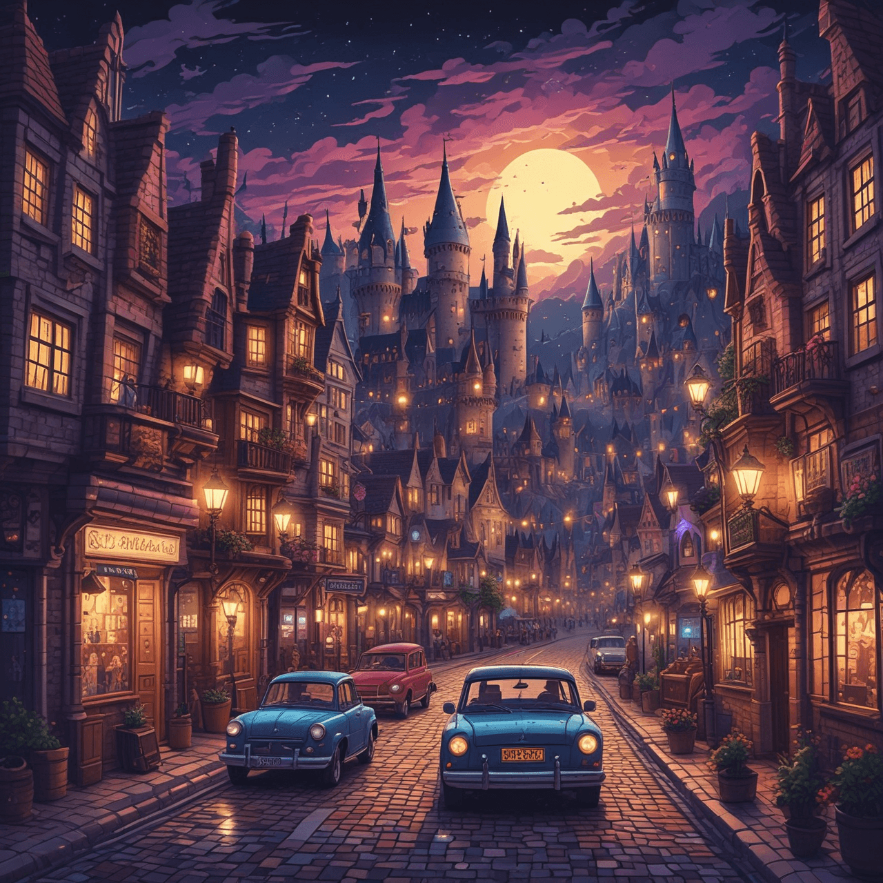 Hogwarts Highway Run game banner