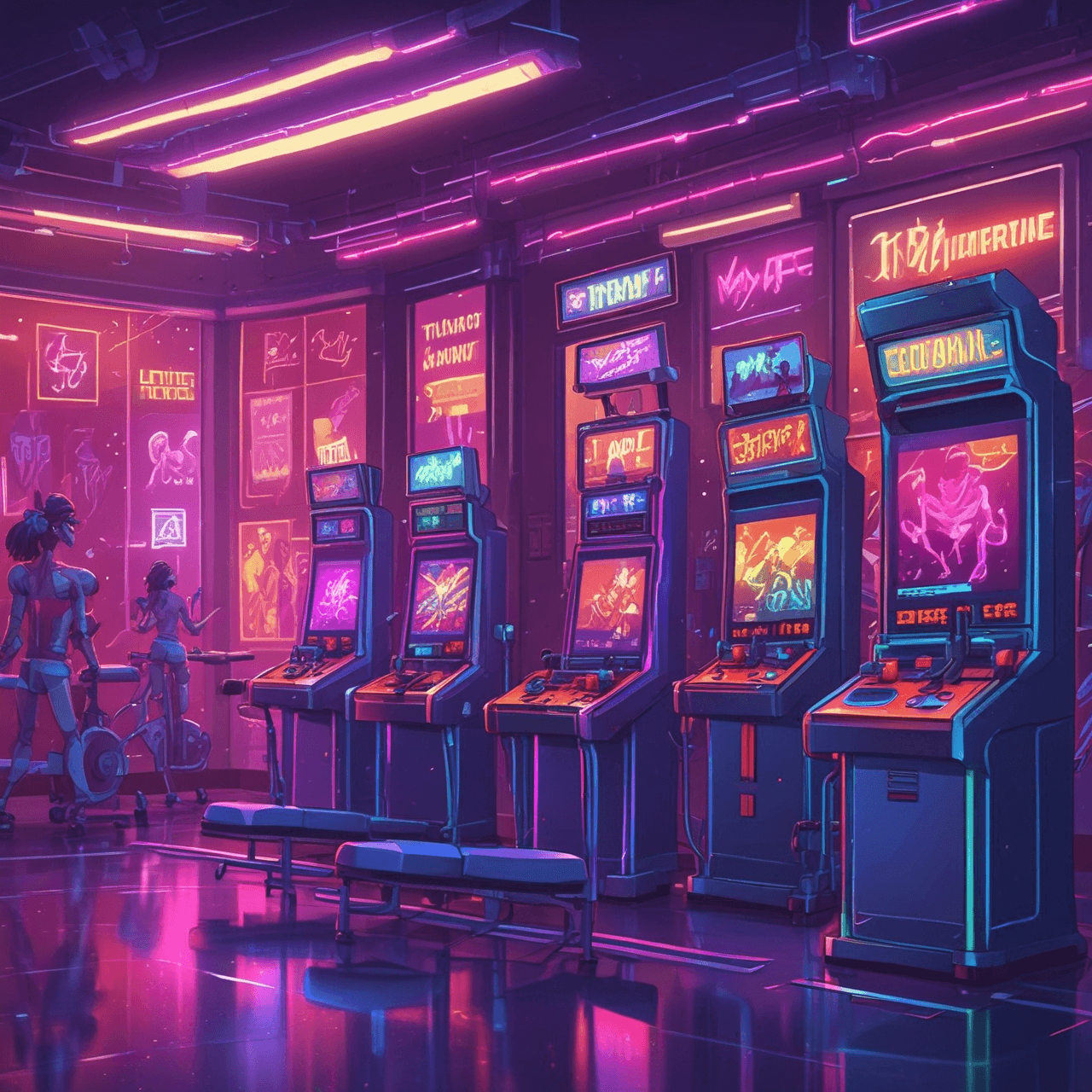 Fletch's Fitness Frenzy game banner