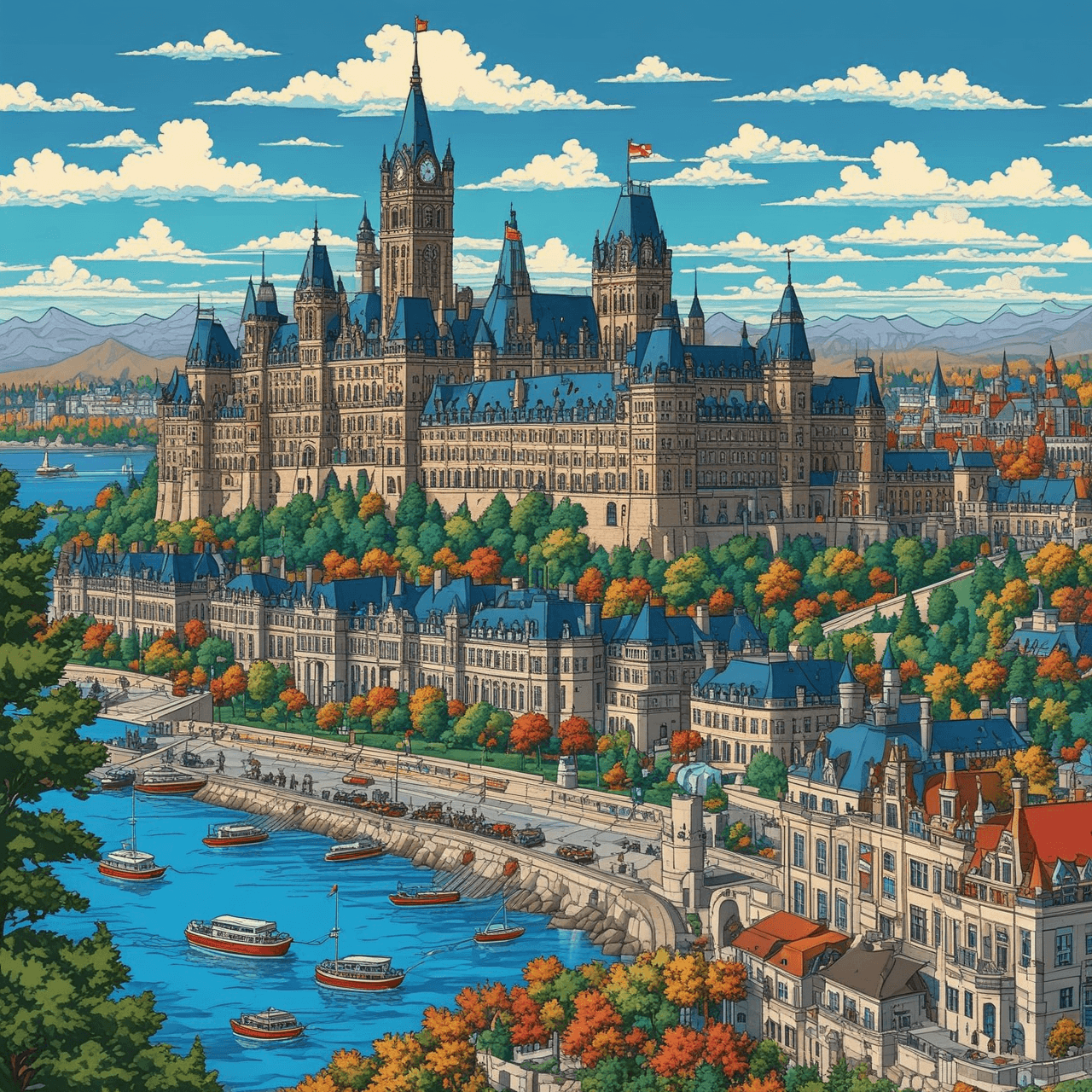 Canadian History Run game banner