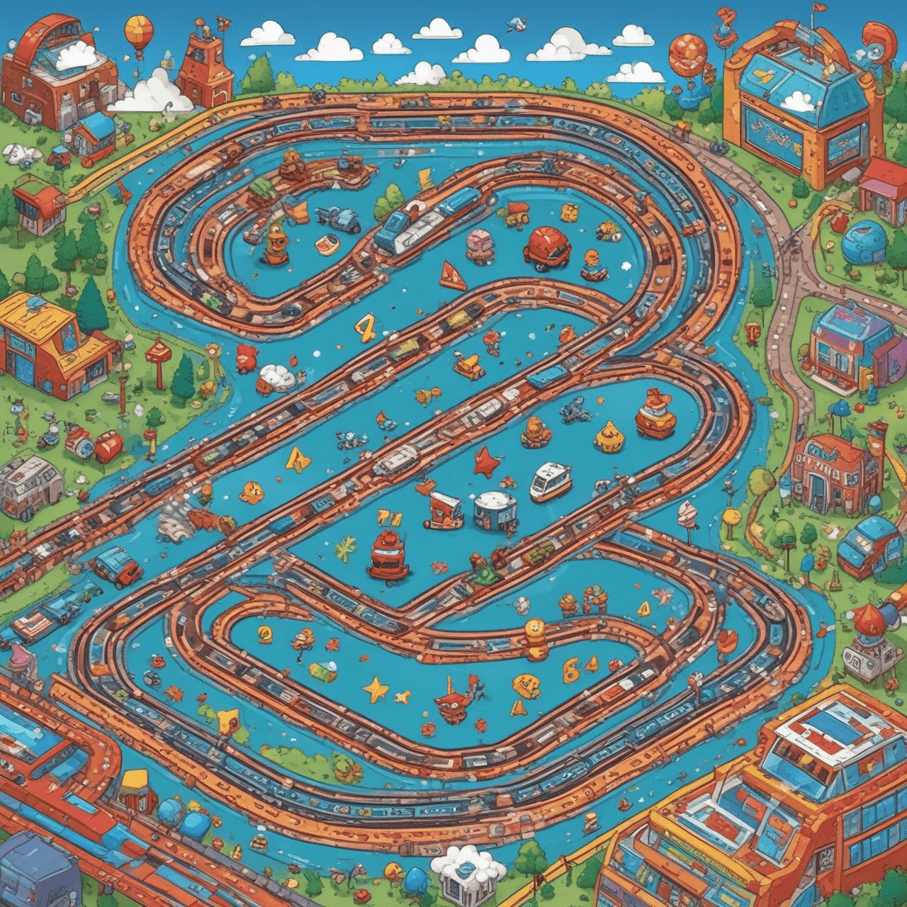 算数レース game banner