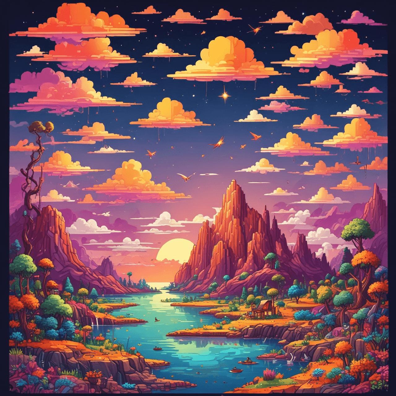 GoLang Cloud Bridge game banner