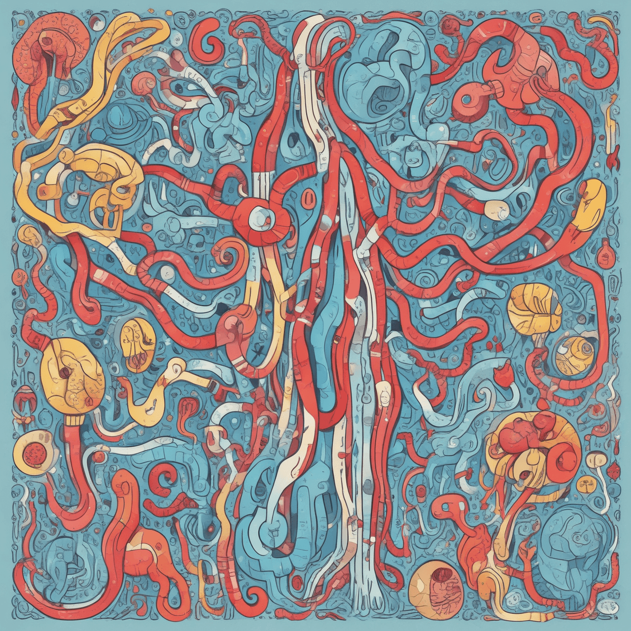 Excretory System Adventure game banner