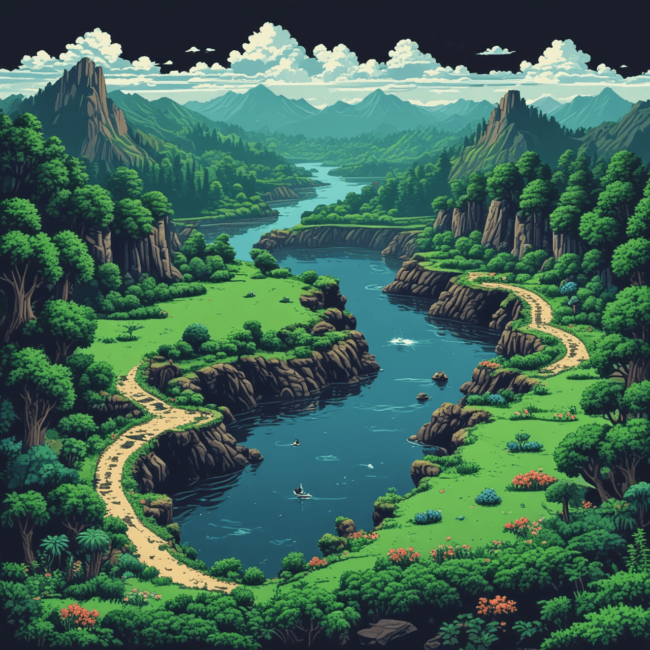 River Run Quiz game banner