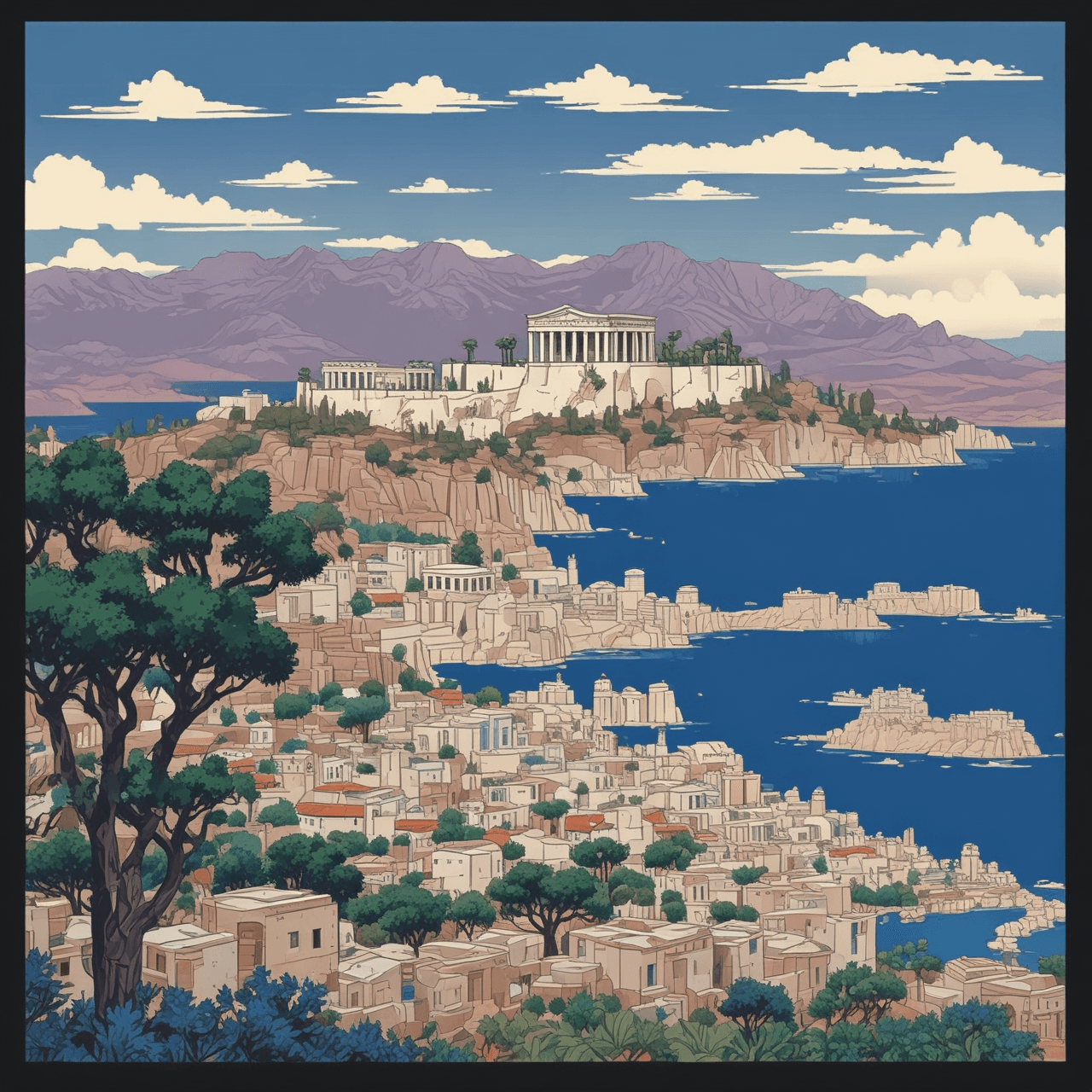 Greek Origins Race game banner