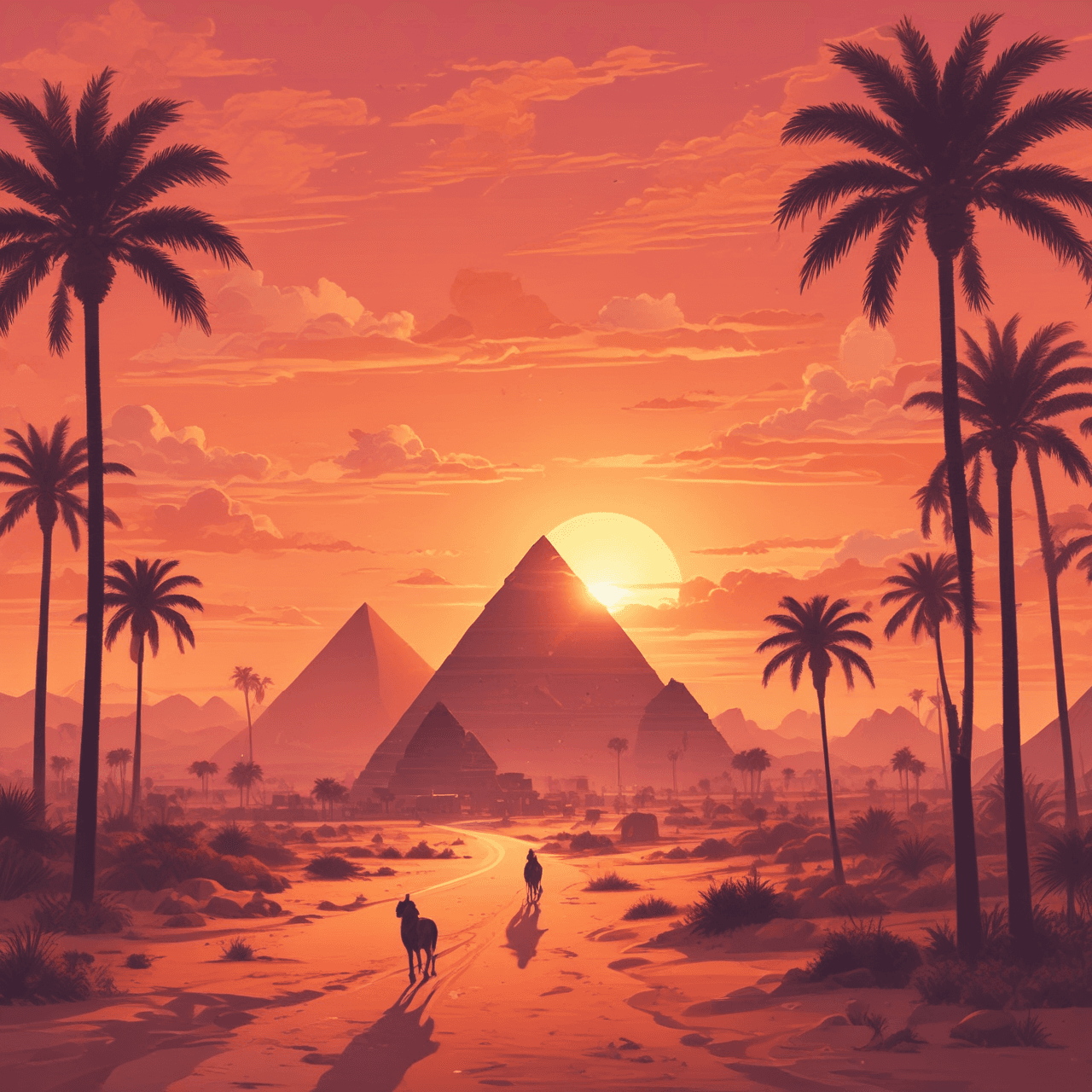 Pharaoh's Quest Run game banner