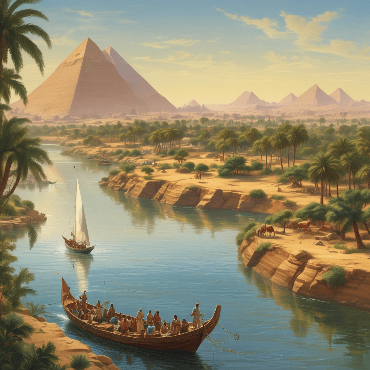 Jetpack Through Egypt game banner