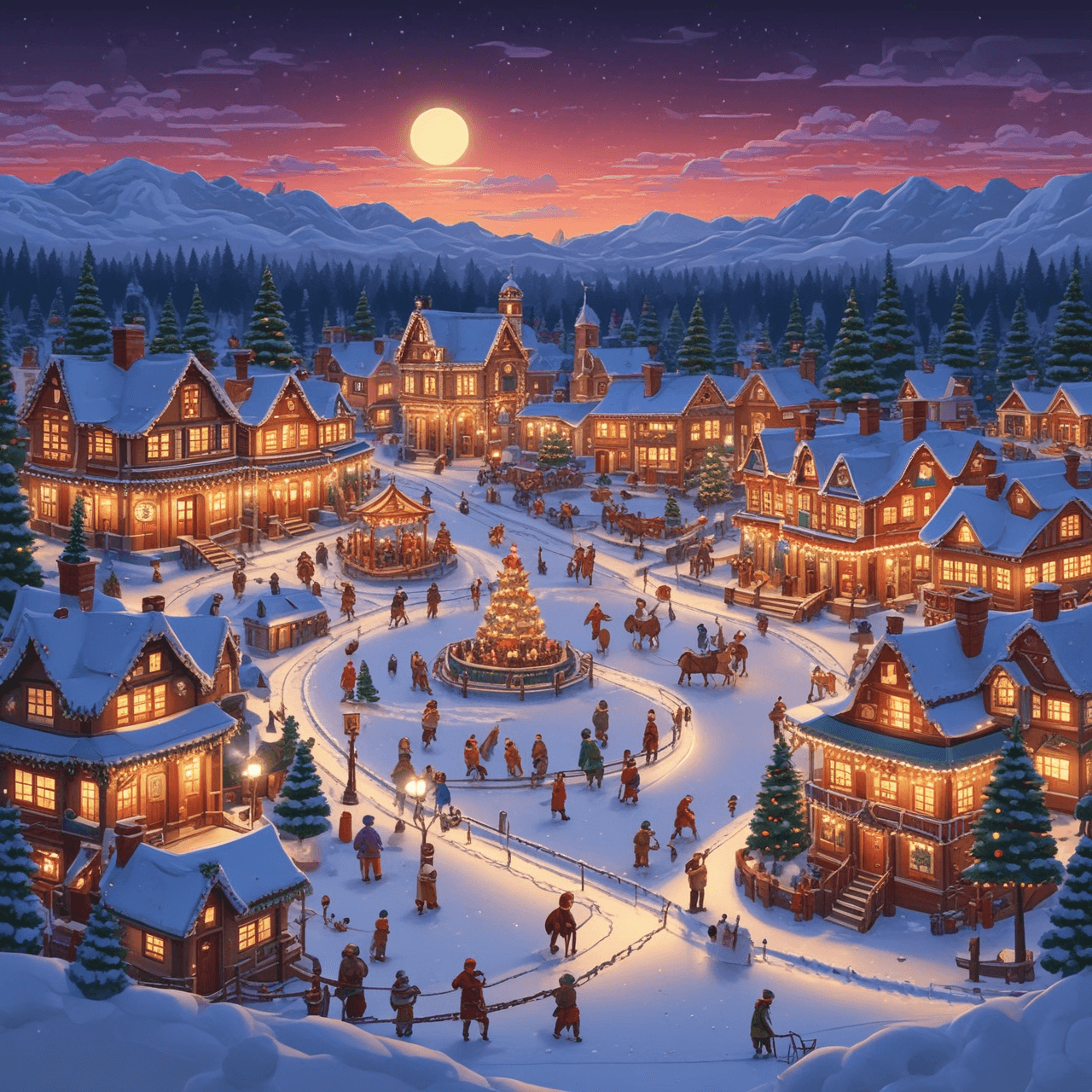 Carol Race game banner